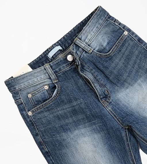 Peach Vintage Wash Denim