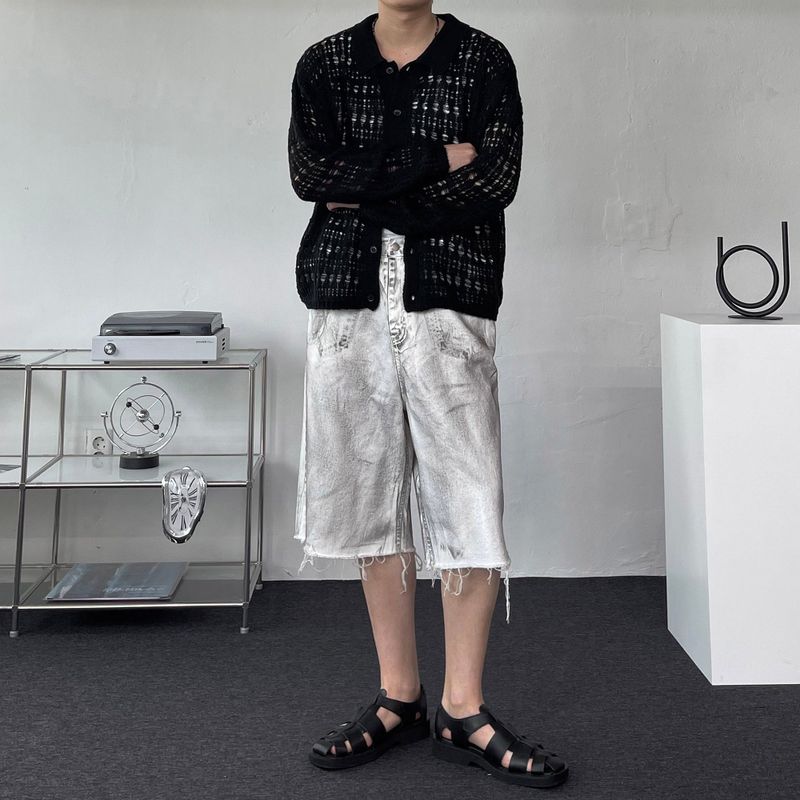 SK Dirty Bermuda Pants (M ~ L)