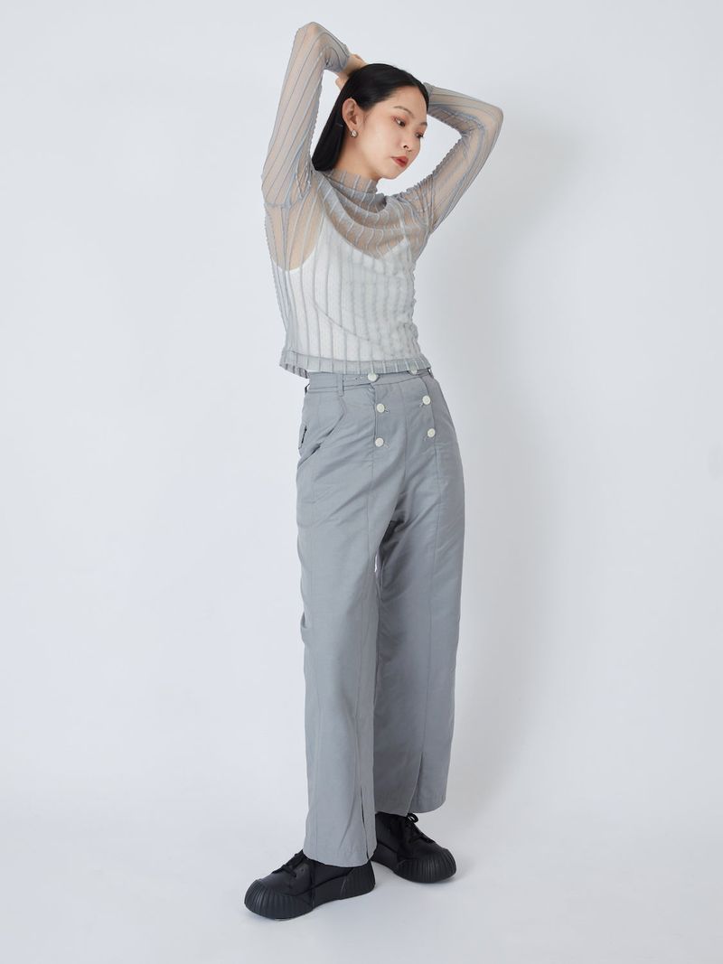 SUIT SPLIT WIDE PANTS