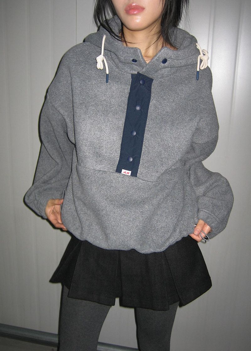 eon(イオエン)の「FLEECE HOOD ANORAK(Tops)」