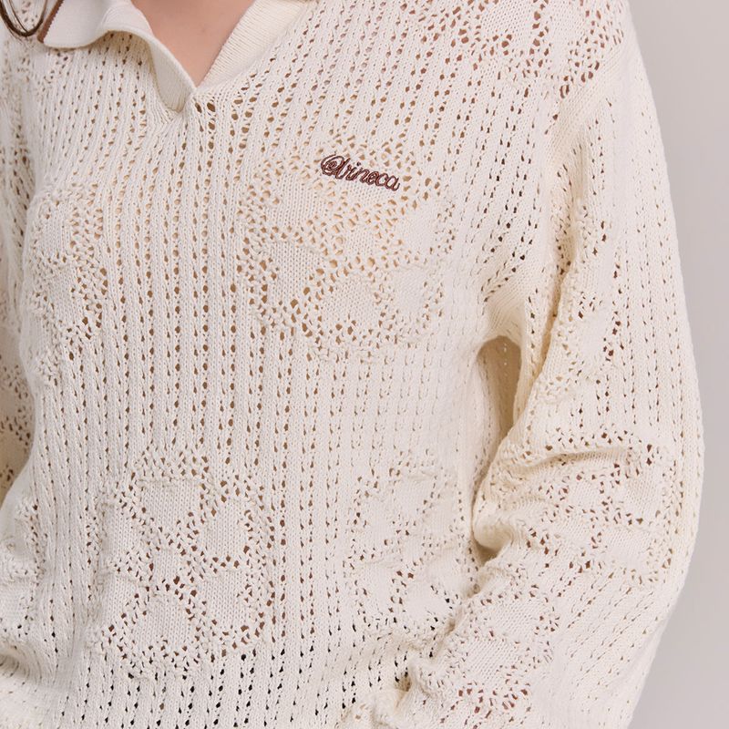 Vineca Blossom Knit Sweater