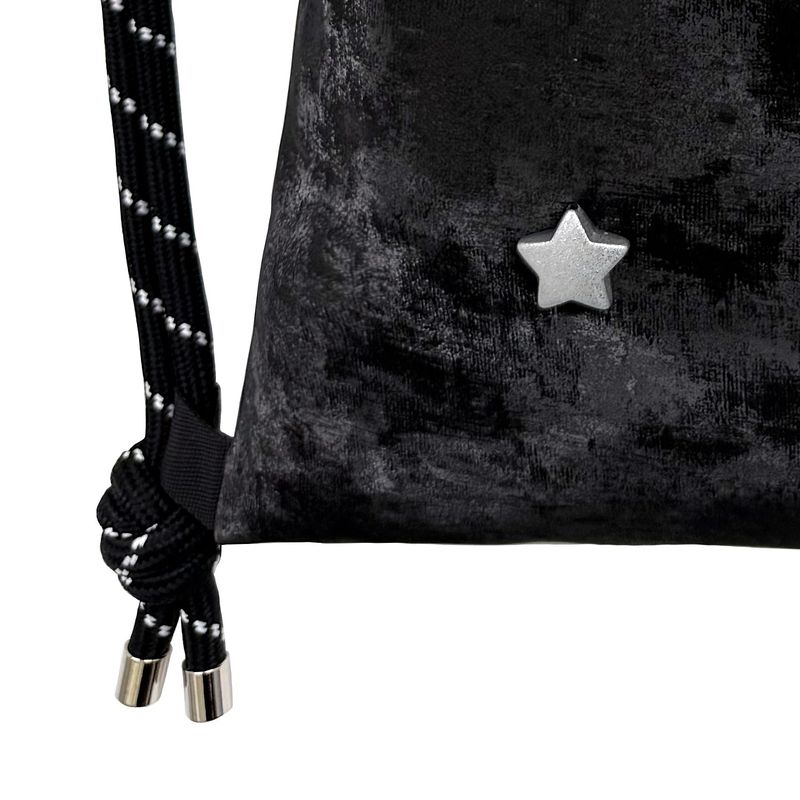 Silver Star Gym Sack [Black]