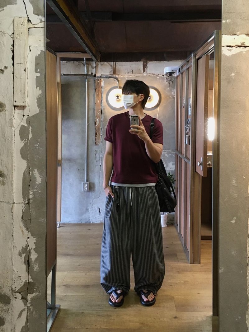 Souraker Two Tuck Stripe Pants 3C