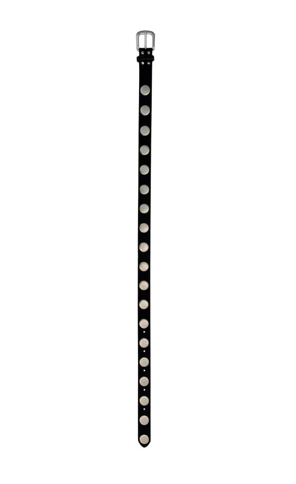 CIRCLE STUD SUEDE BELT