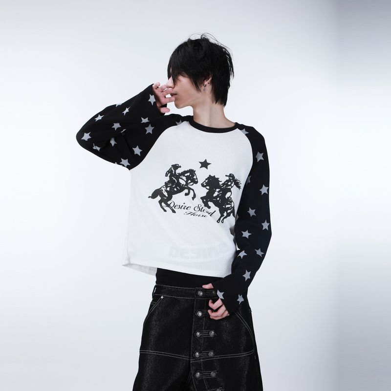 SEXXDEVIL "DESIRE" Waffle jousting T-shirt