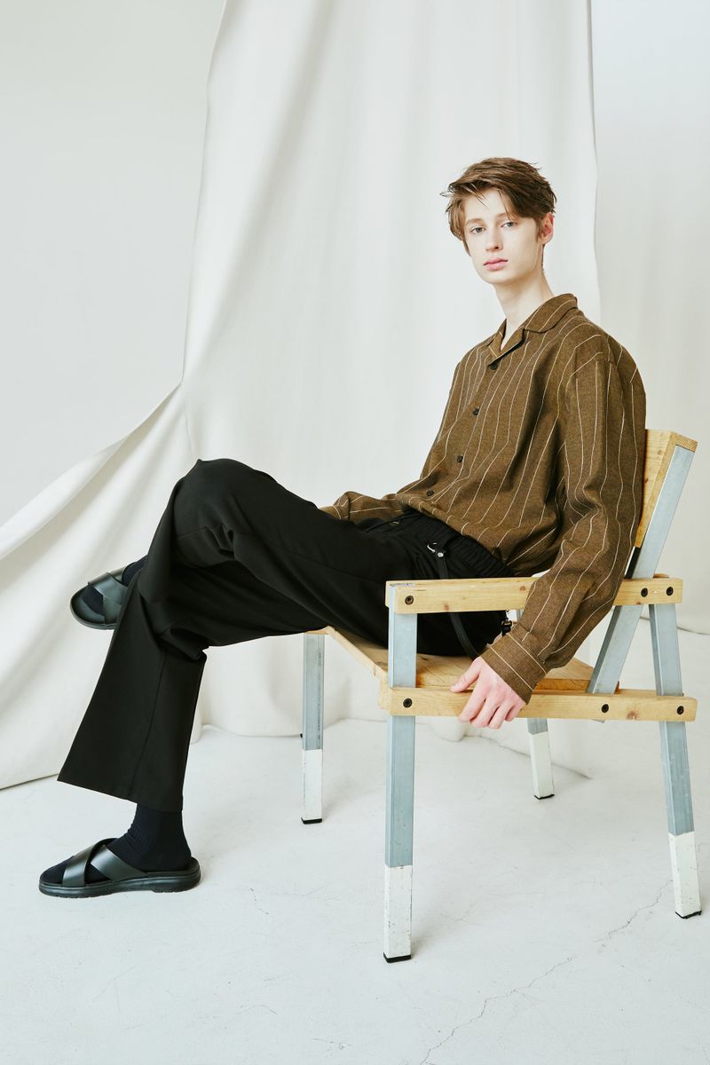 BELL-BOTTOMS BANDING SLACKS BOOTCUT