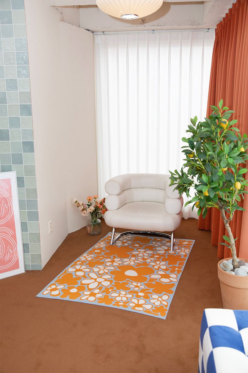 FLOWER PATTERN BLANKET