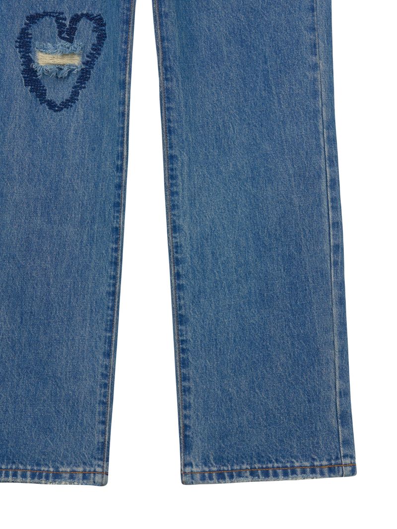 VINTAGE EMBROIDERED DENIM PANTS code 17911