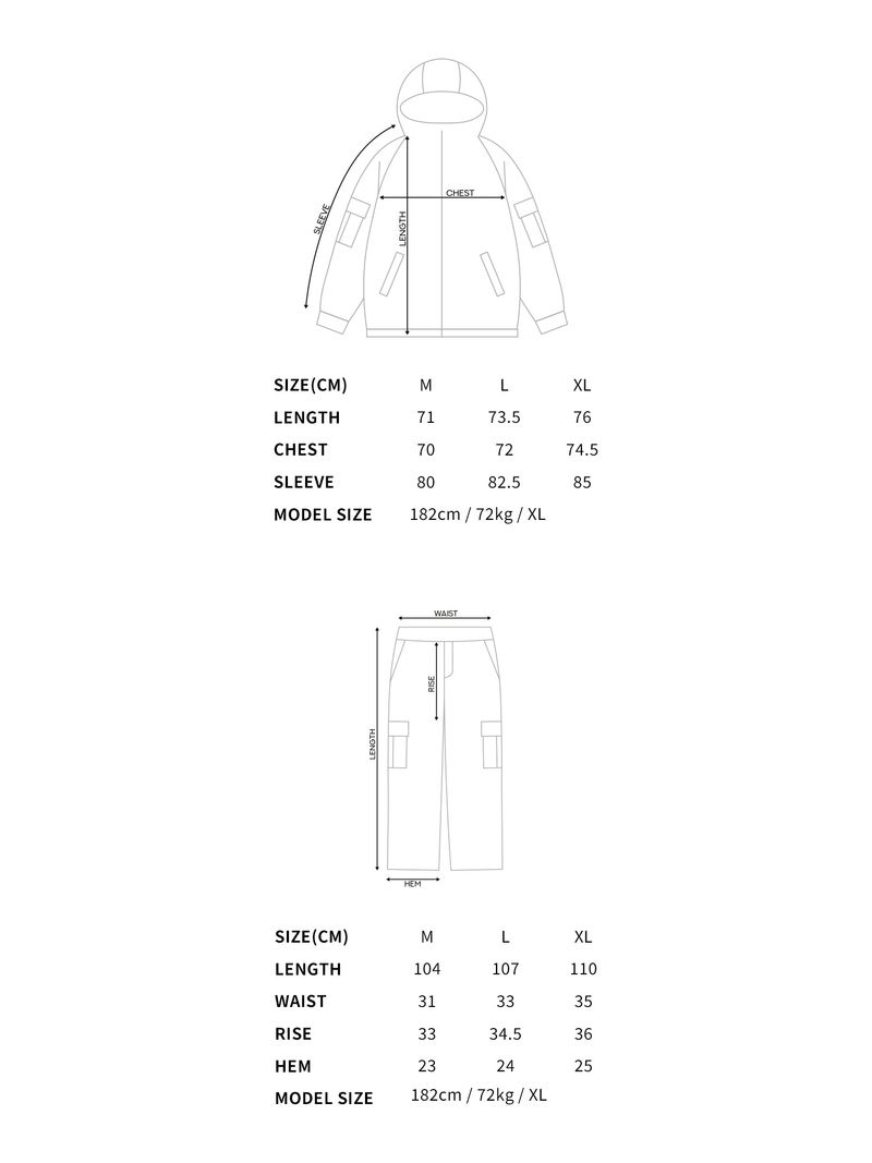 CORDUROY CARGO SETUP BLACK