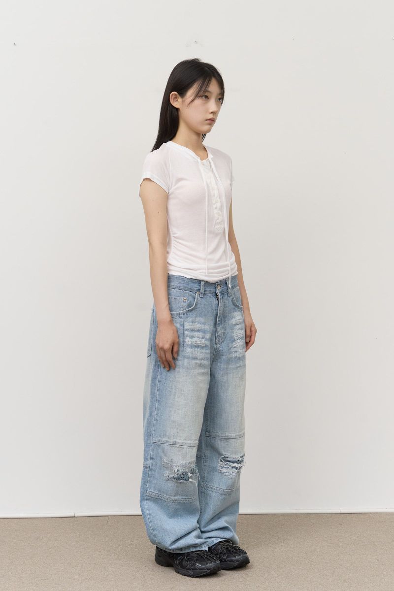 (W) Eleven Shirring Top