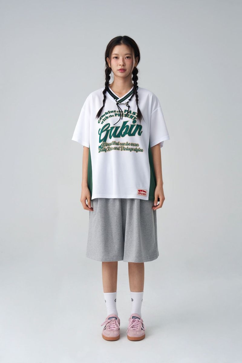 V-neck football jersey