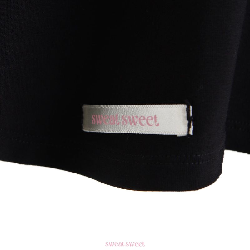 WRAP HIP COVER SKIRT - BLACK