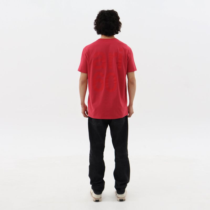 BASIC SAFARI TEE (LIGHT RED)
