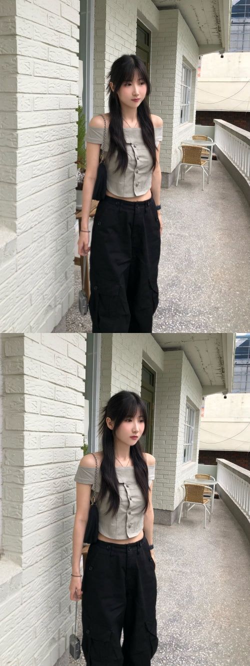 Draw cargo pants (2 colors)