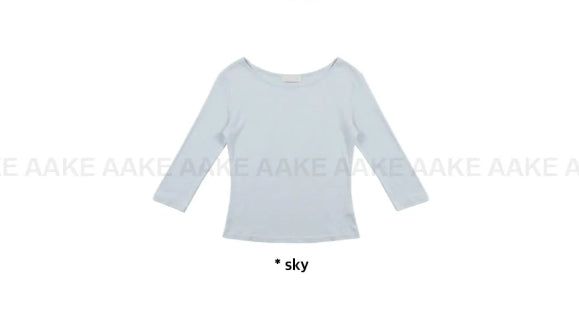 TENCEL LAYERED 3/4 TEE