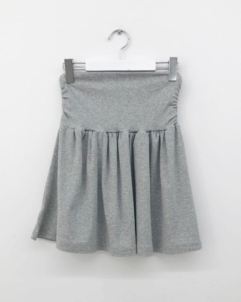 Moa Shirred Midi Skirt (4color) 