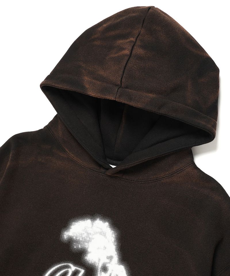 DYED ROCHA HOODIE BLACK(CV2DFUM403A)