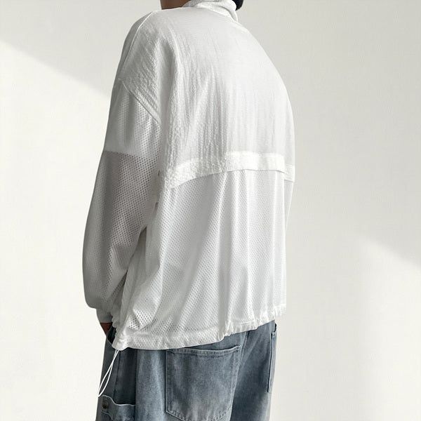 The One Air Cool Mesh Mix String Zip-Up (3 colors)