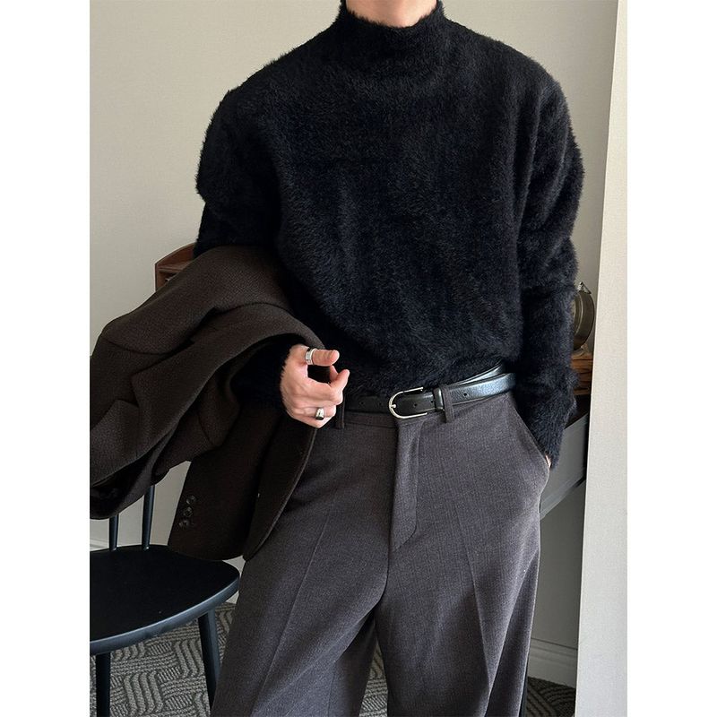 LAURANT（ロラン）の「 [F/W] Angora half pola knit(5color)（Tops）」