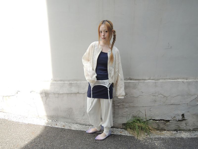 NUKA RIBBON LONG CAMI DRESS