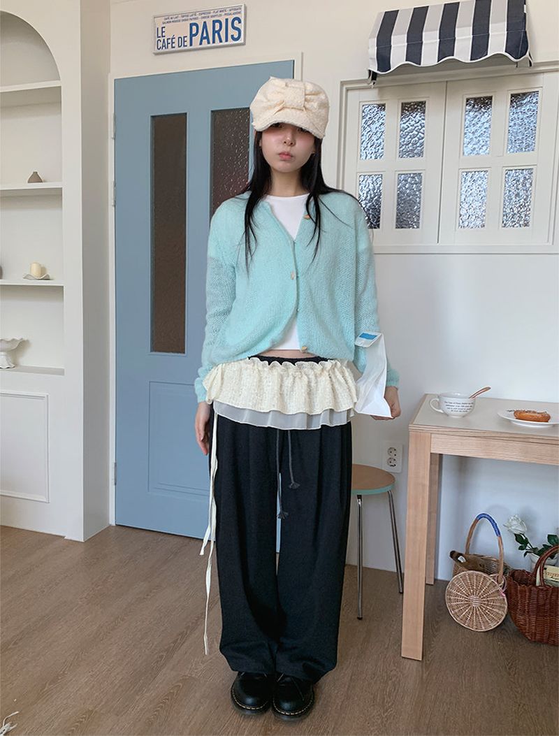 WEAR WIDE BANDING SLACKS (3C)