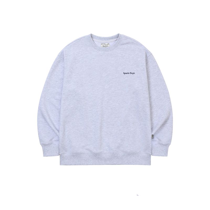 FCMM（エフシーエムエム）の「Sport Dept Flocking Logo Sweatshirt - Silver Grey（Tops）」