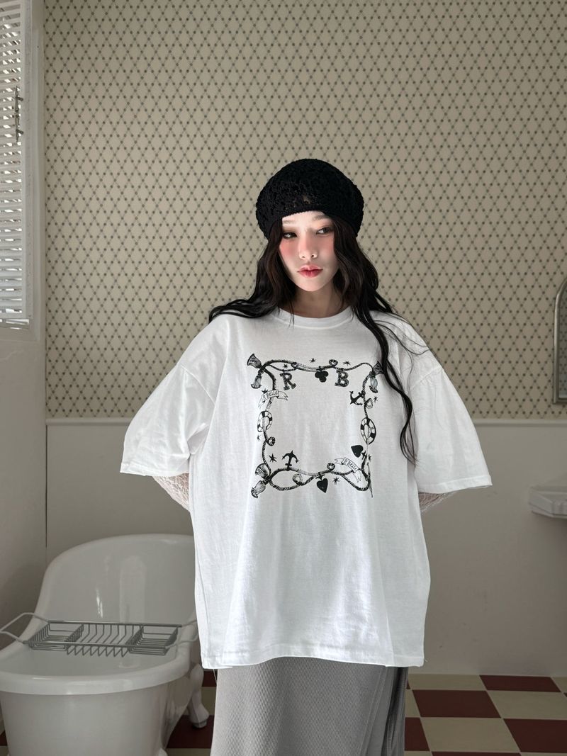 BELLE Lace Layered T-shirt