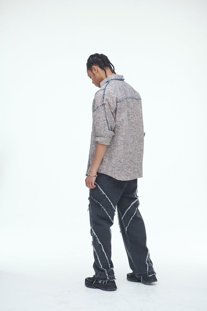 Comma Denim Pants Grey