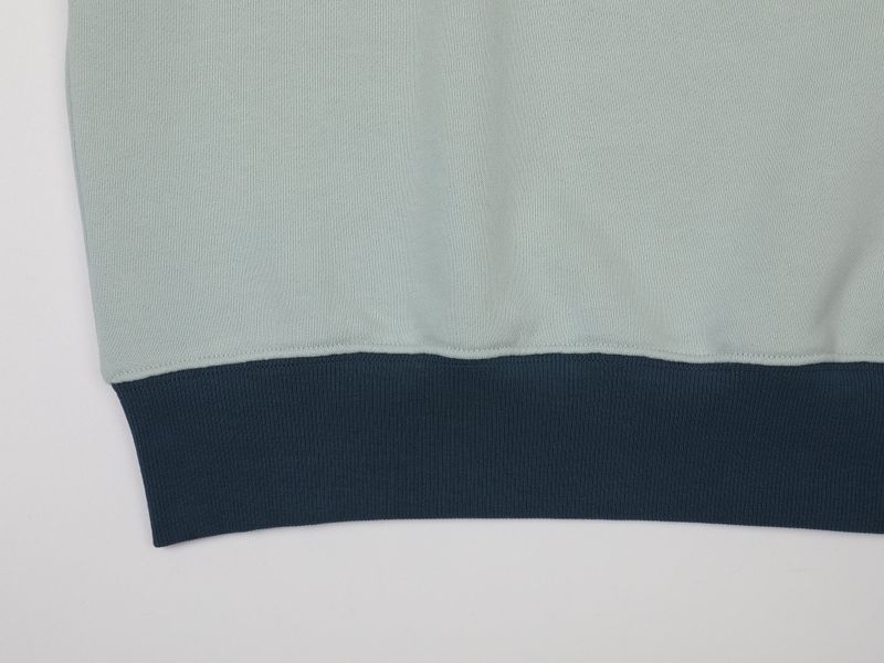 COMFORT REGLAN SHORT SWEATSHIRTS (GREEN)