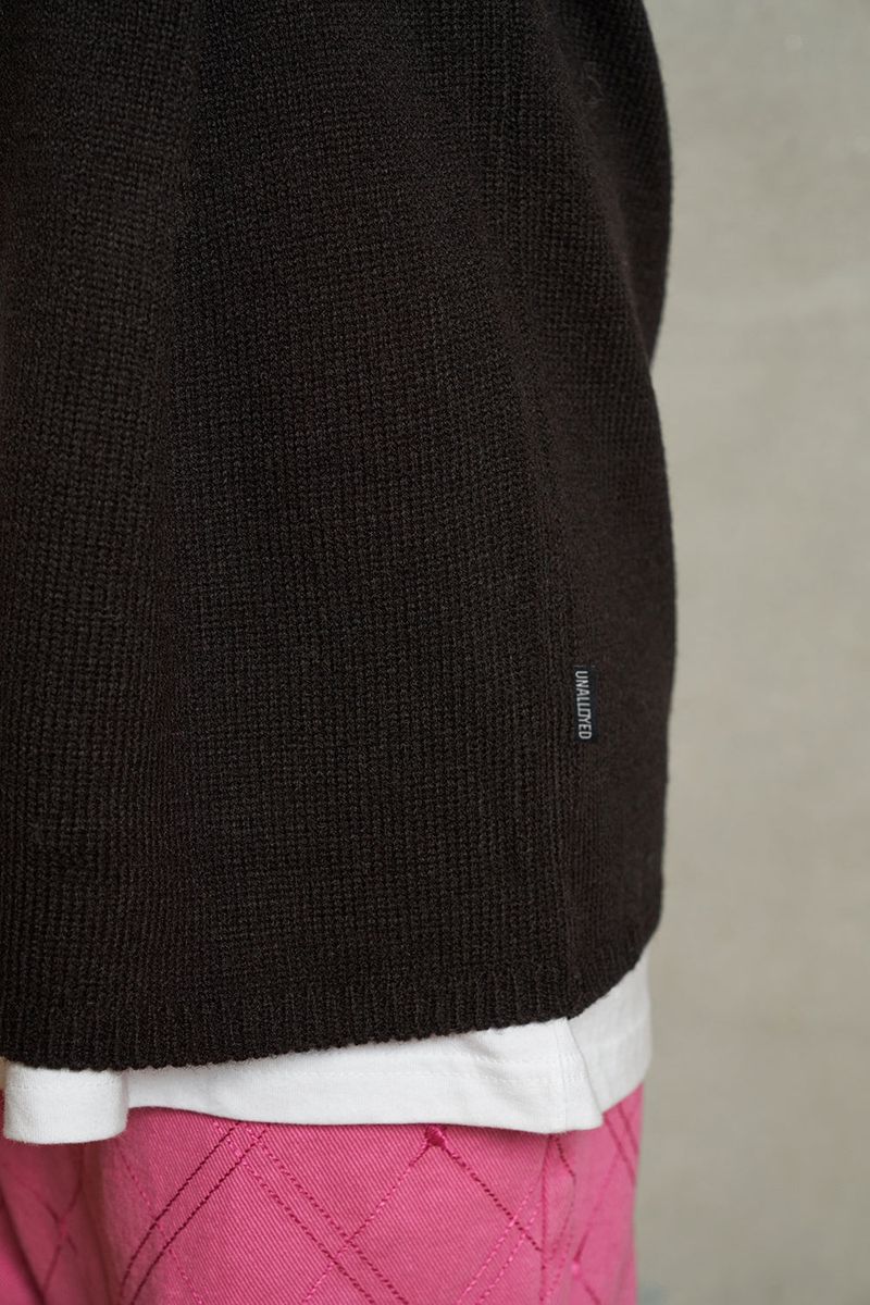 HOLE ROUND KNIT