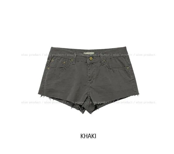 Fitz Embossed Cut Low Shorts