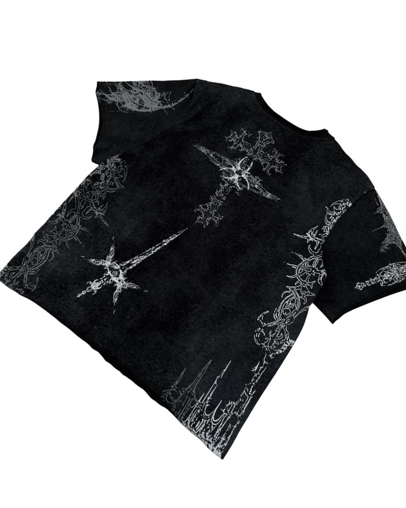 "ØNYX WAXED T SHIRT"