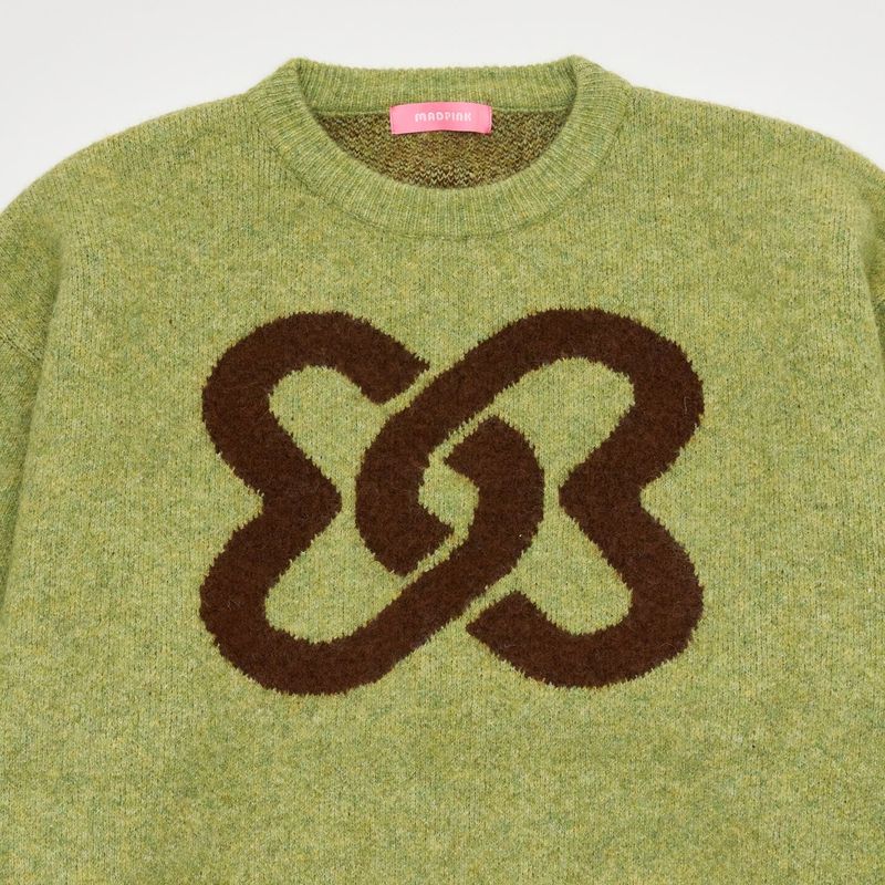 MP SYMBOL KNIT GREEN