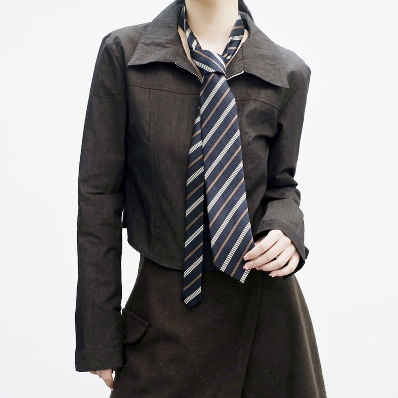 Lezen Stripe Tie