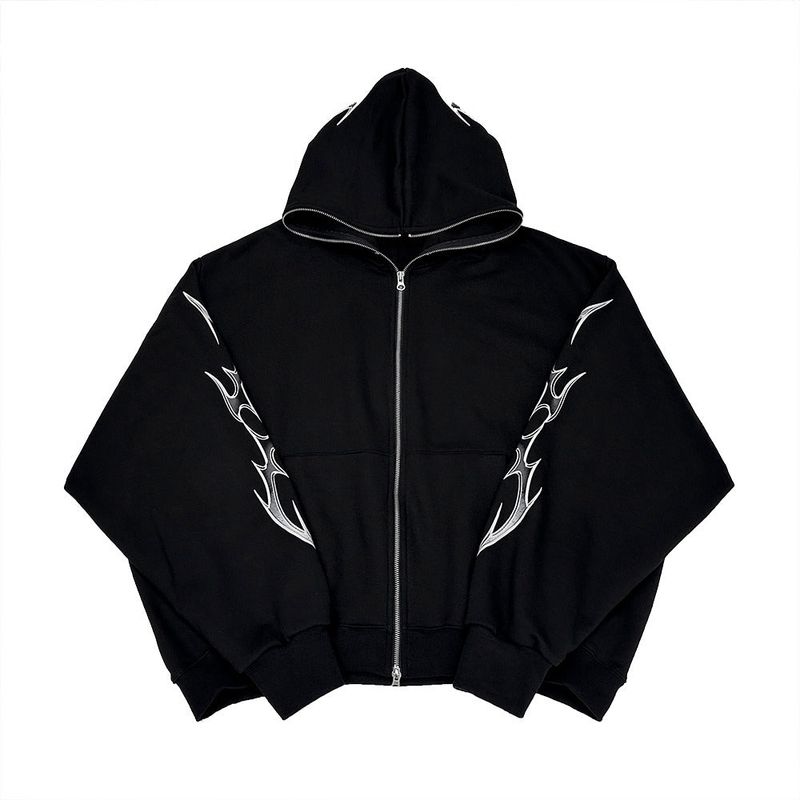 Nemesis Chrome Hood Zip-Up