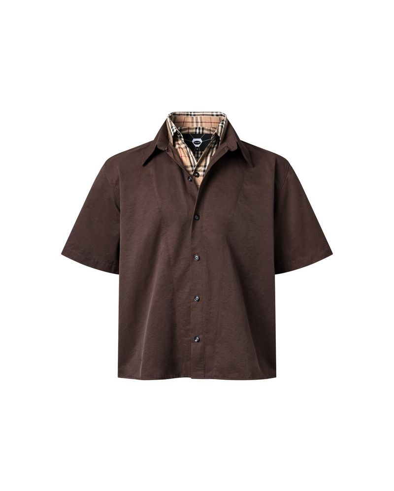 KMC.Stu（ ケーエムシー ストゥ）の「KMC Pretentious Mocha Layer Shirt（Tops）」