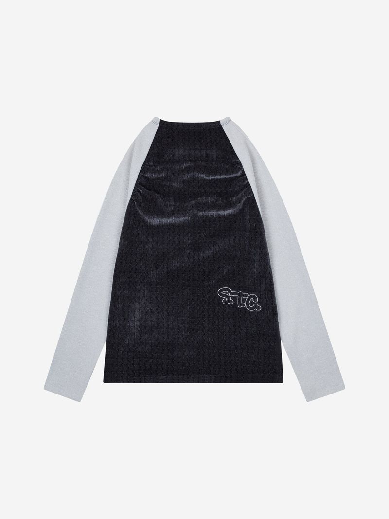 safarispot（サファリスポット）の「1/2 S.T.C. RAGLAN L/S (NAVY)（Tops）」