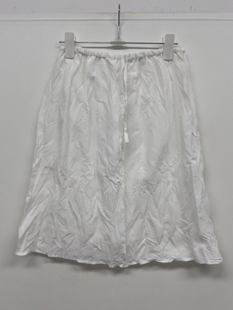 Wrinkle Banding Midi Skirt