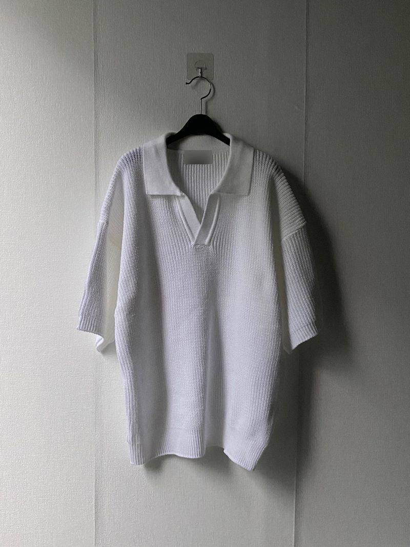 Poel Cara Short Sleeve Knit 3C
