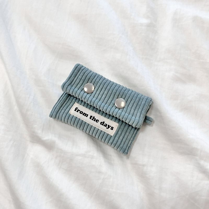 【MADE】Corduroy Mini Card Wallet