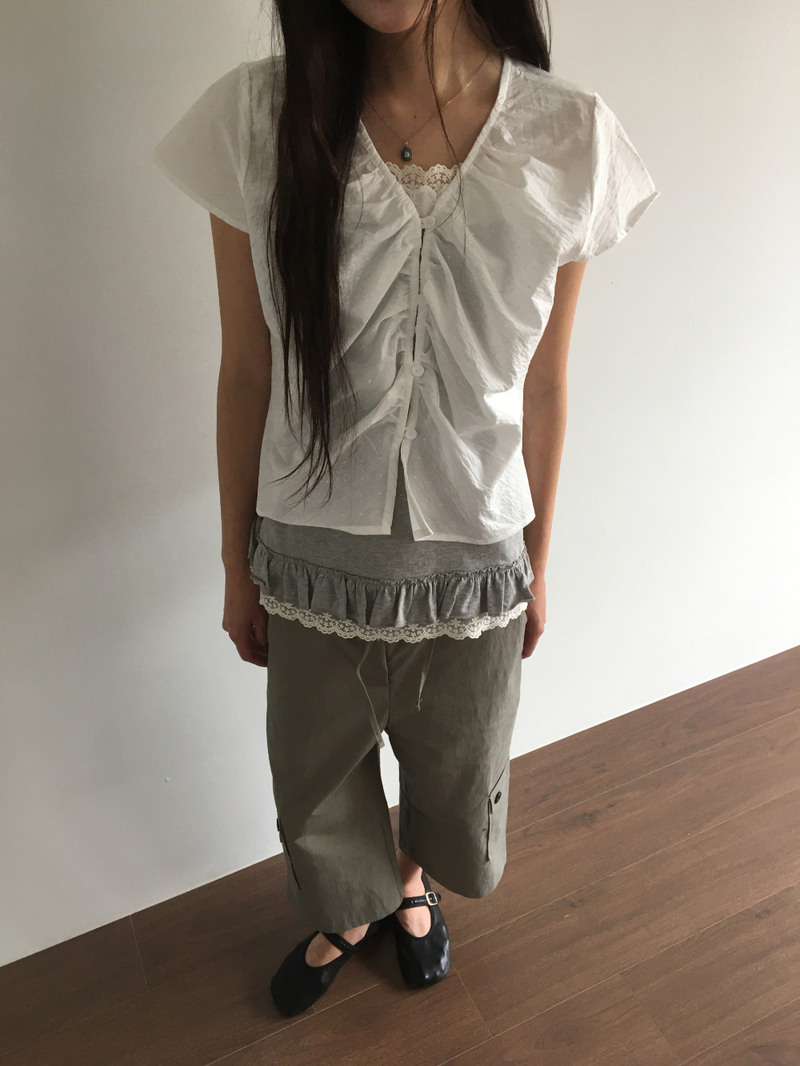 Sand Cargo 3/4 Pants (3color)