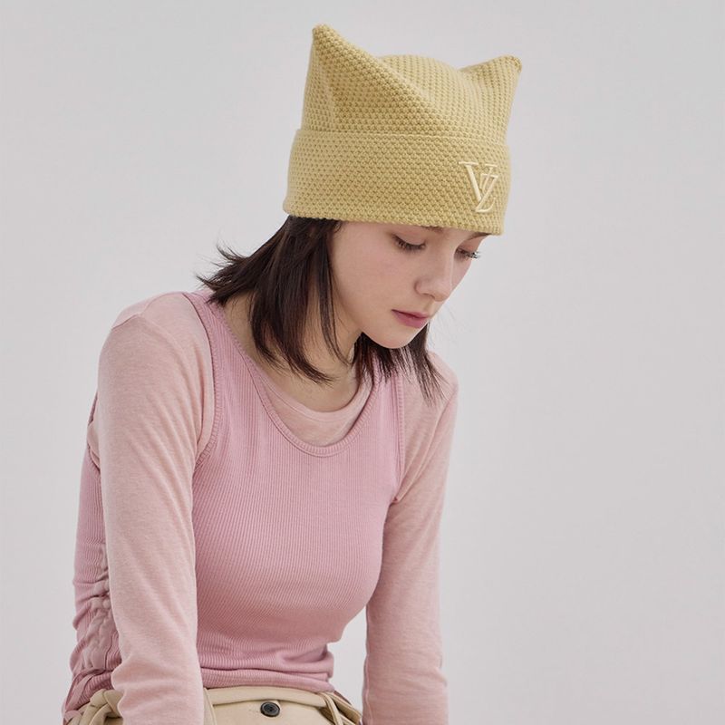 VZ Square Beanie / Beige