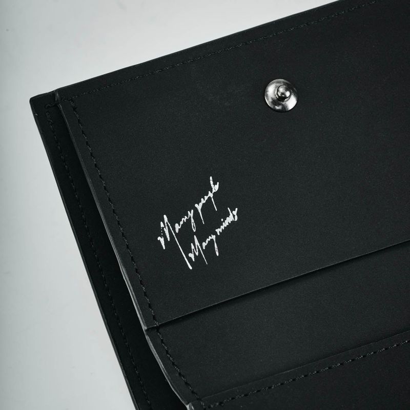 Corn Leather Graphic Trifold Wallet