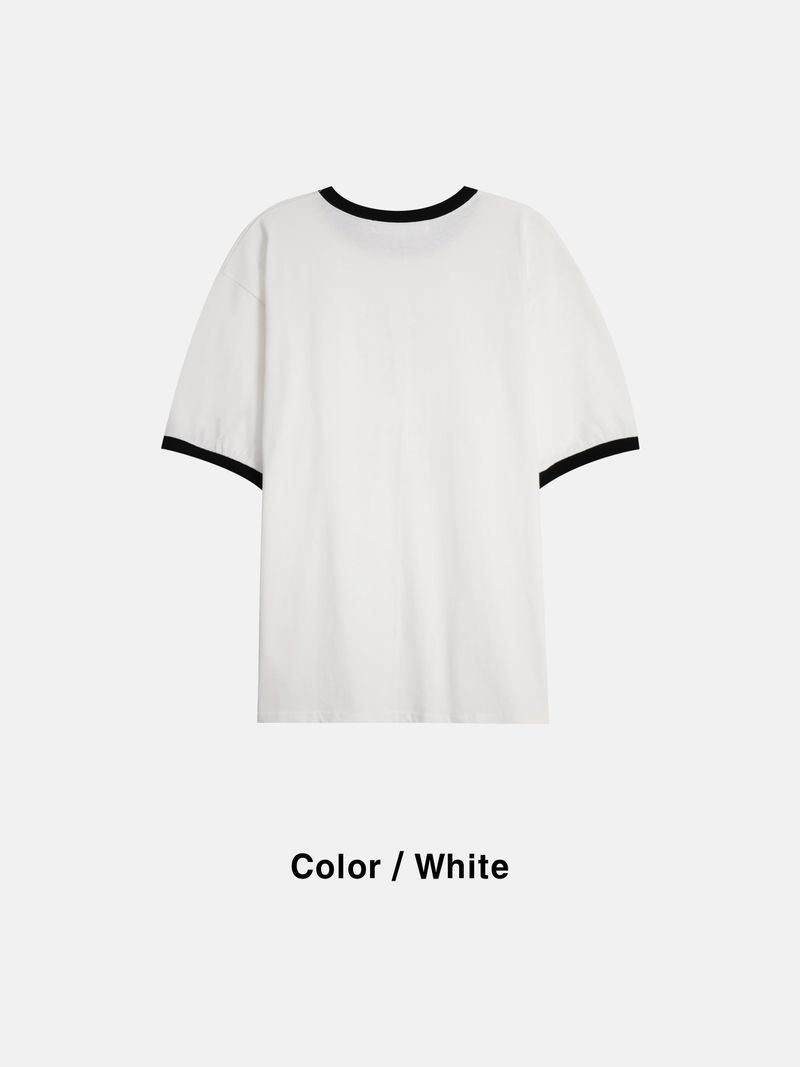 Cloud Ringer Loose Fit Short Sleeve 2COLOR