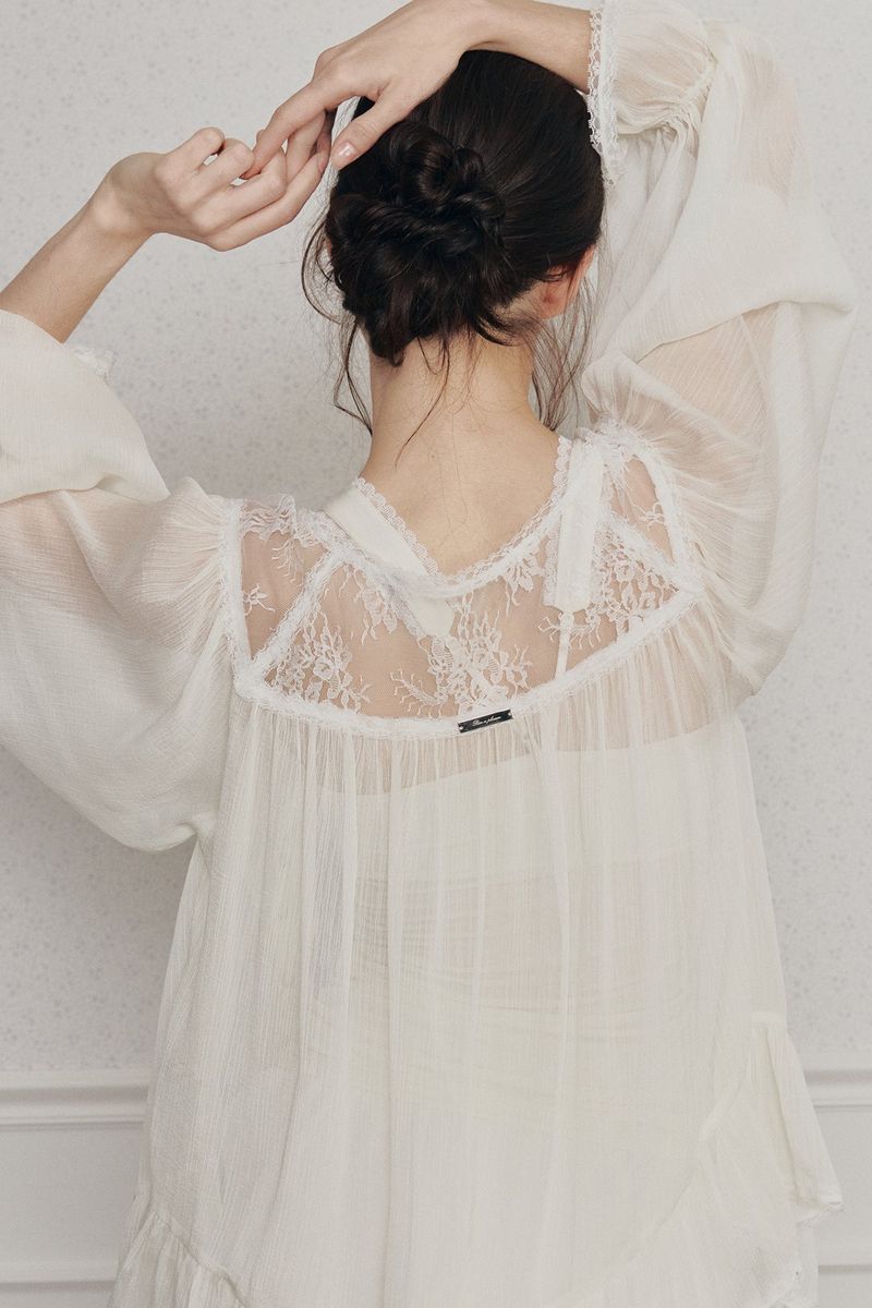 MOONRISE BLOUSE cream