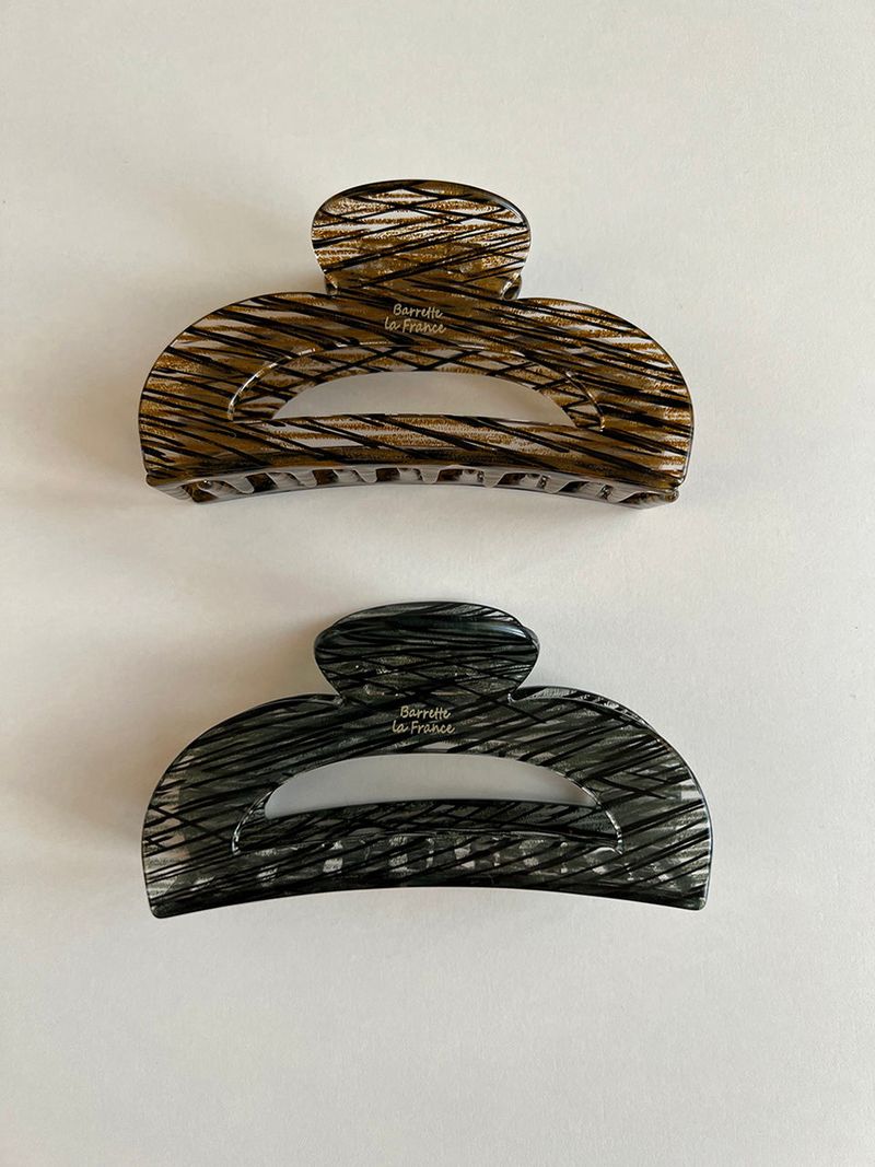 Scratch hair-clip (2color)
