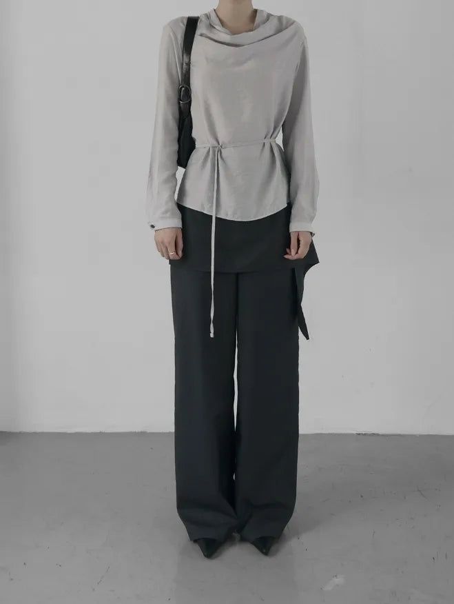 Off-skirt pants