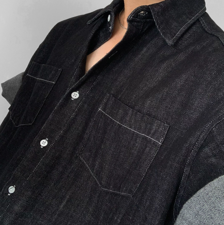 【Setup】Aiden Solid Linen Denim Setup