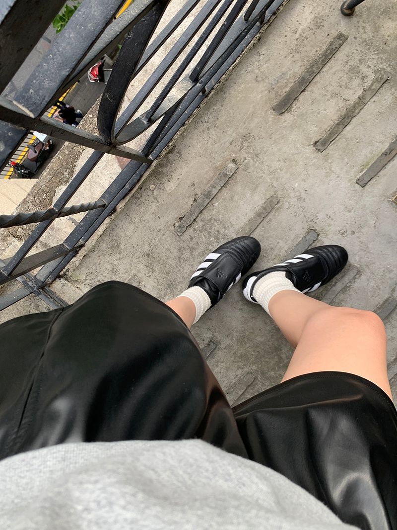 [MADE] Le Elle Leather Shorts