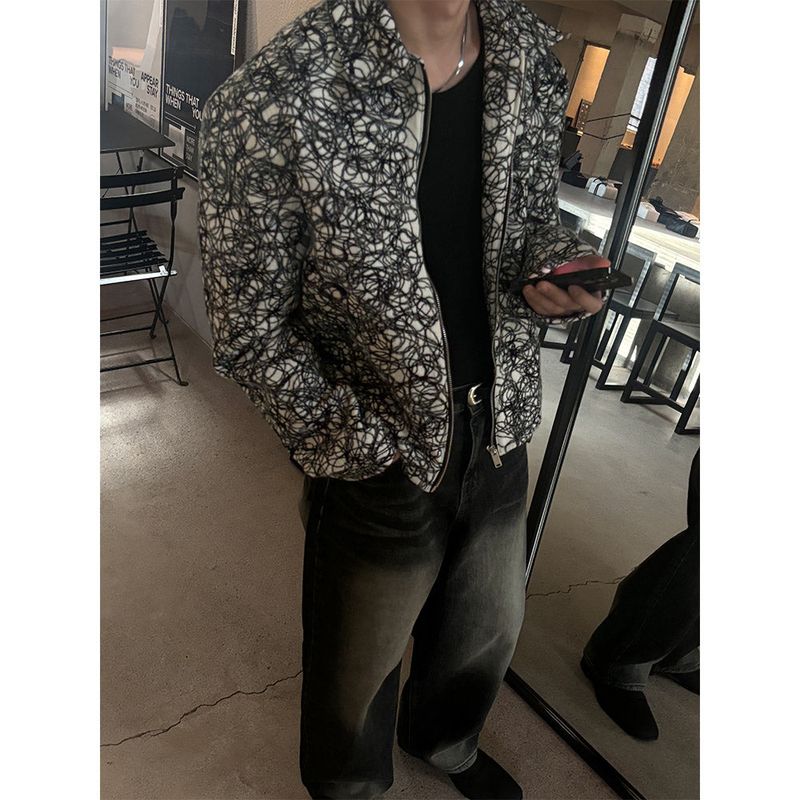LAURANT（ロラン）の「[HANDMADE] Circle pattern wool jacket(2color)（Jackets/Outerwear）」